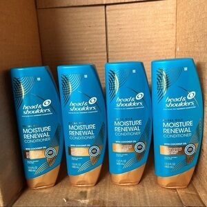 4 Head & Shoulders Royal Oils Moisture Renewal Dandruff Conditioner 05/20+